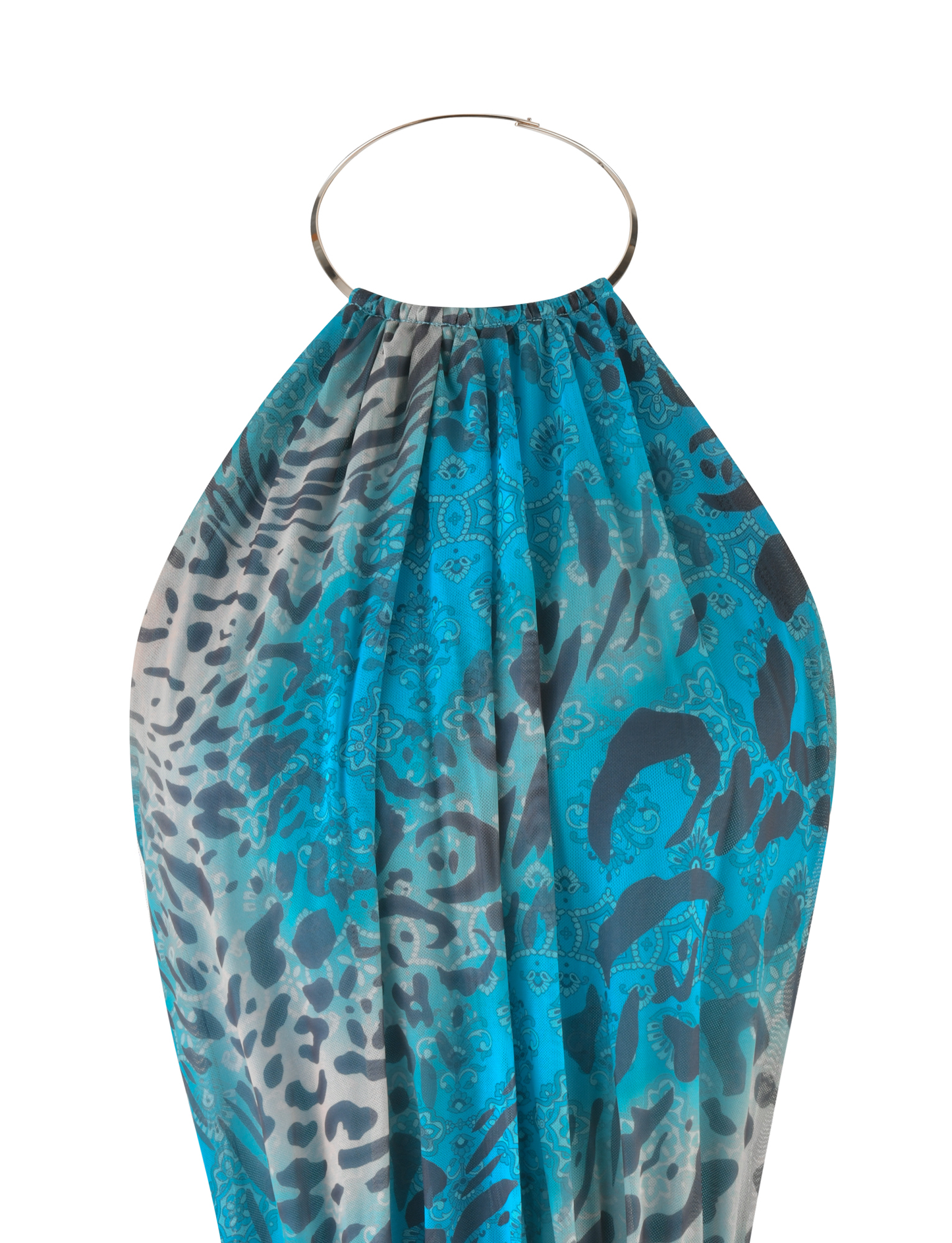 EVANNA MINI DRESS - MULTI : LEOPARD: LEOPARD SWIRL
