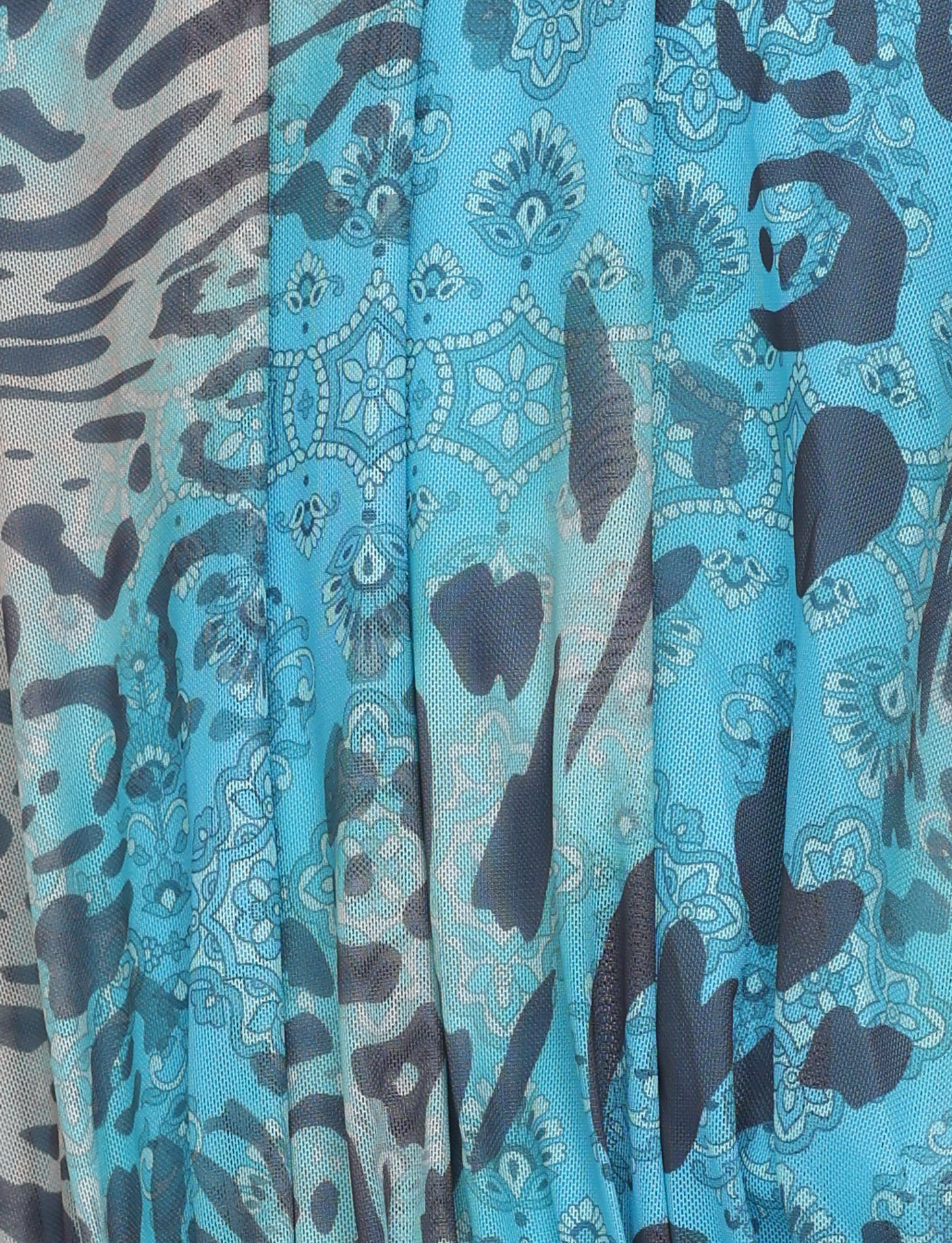 EVANNA MINI DRESS - MULTI : LEOPARD: LEOPARD SWIRL