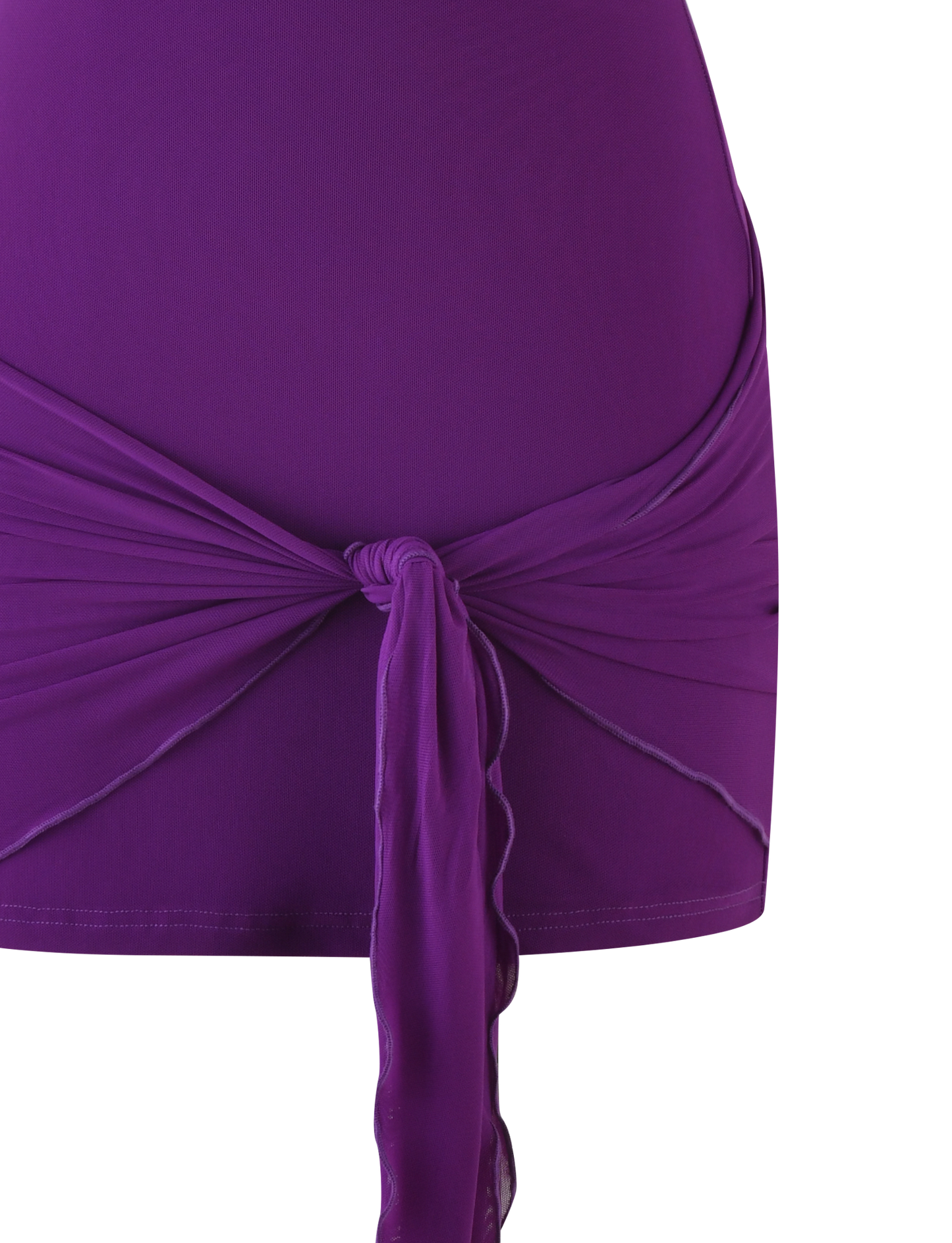 JUSTINA MINI DRESS - PURPLE