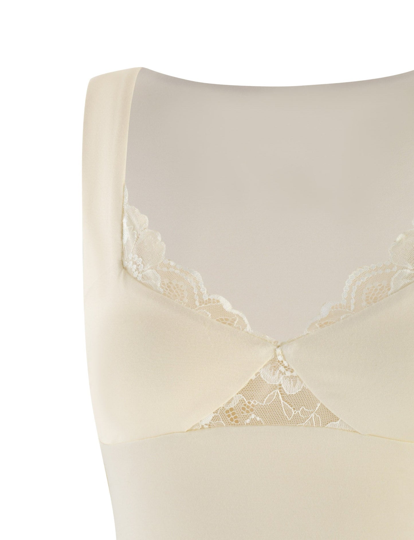 DIONE LACE TOP - YELLOW : BUTTER : SOFT BUTTER