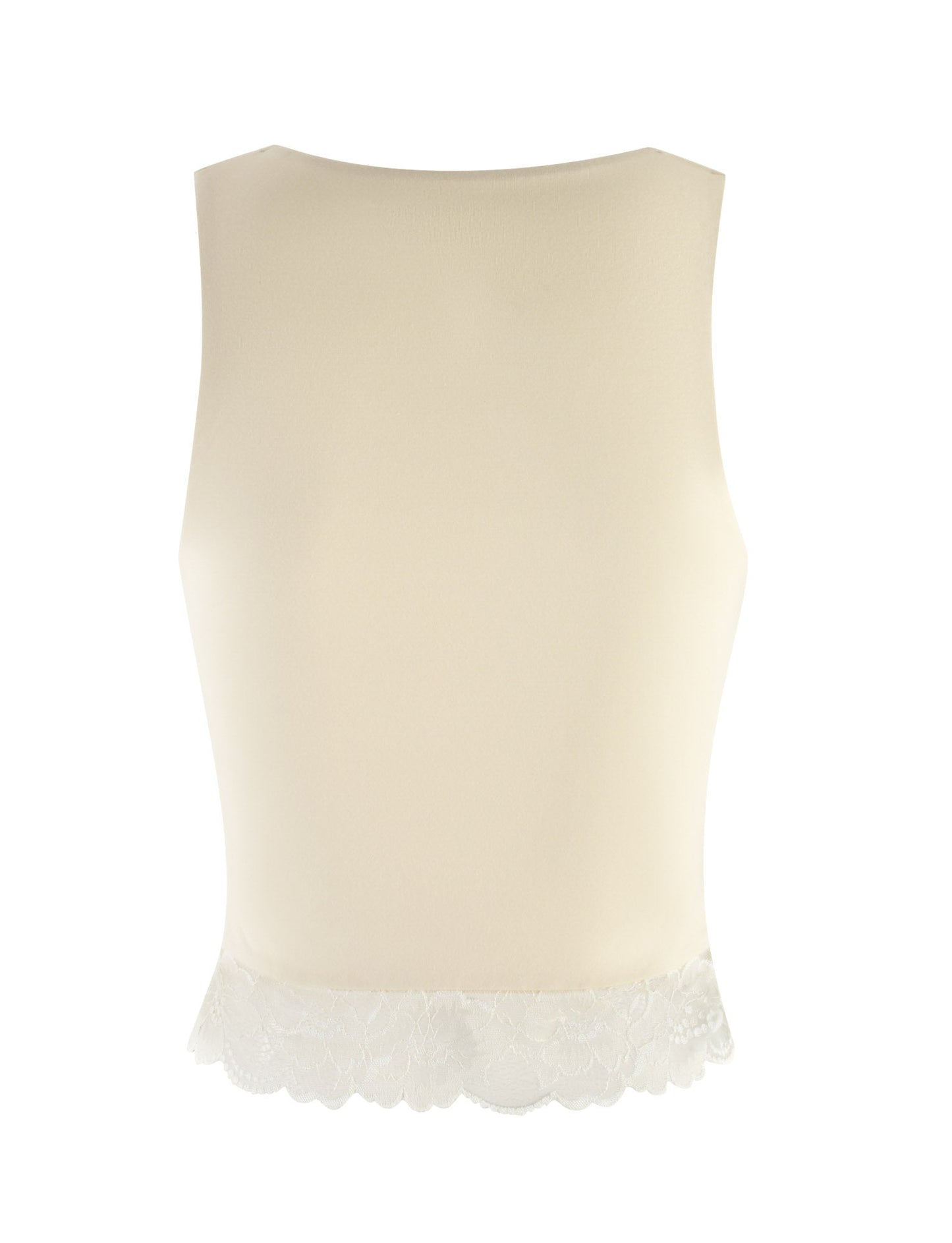 DIONE LACE TOP - YELLOW : BUTTER : SOFT BUTTER