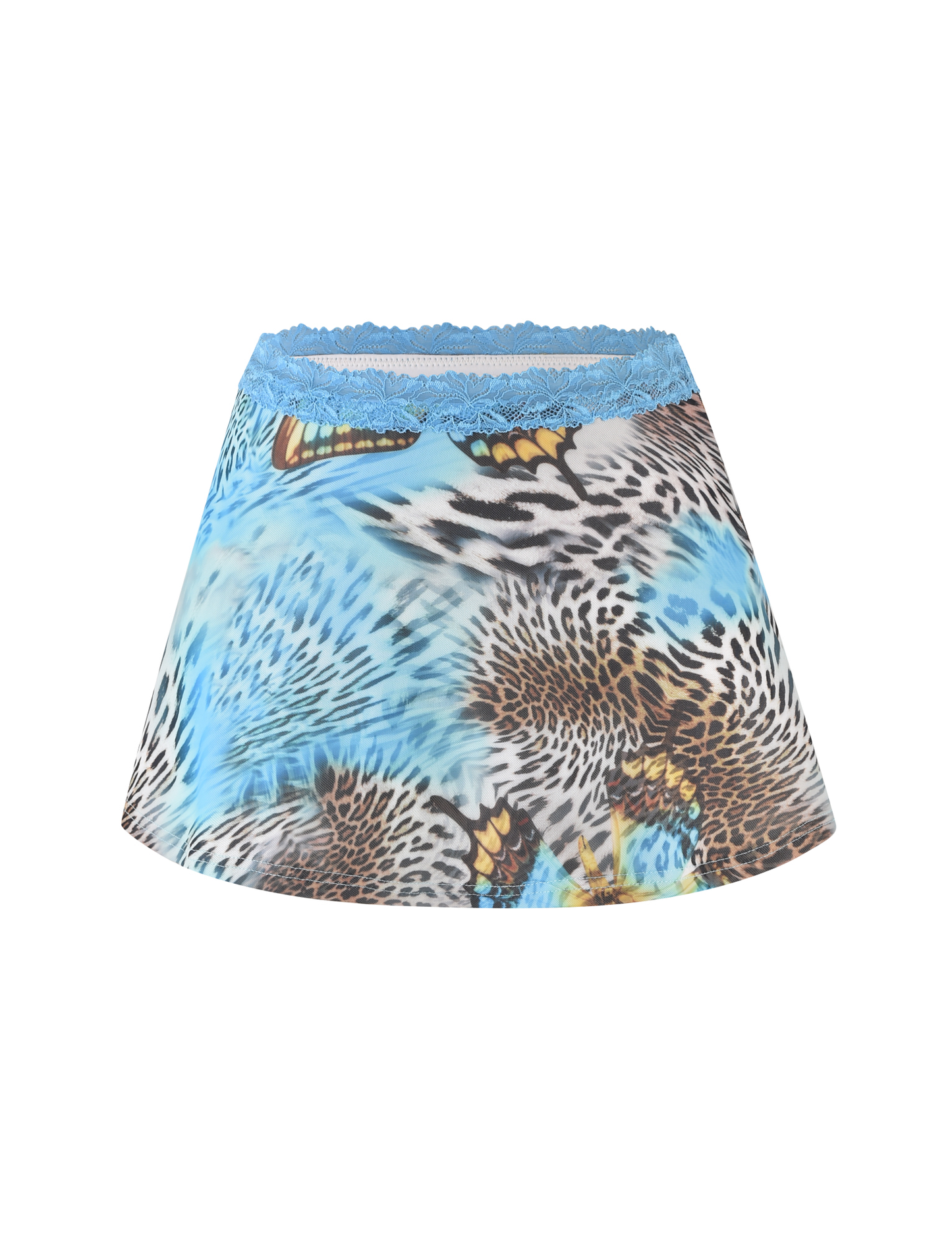 FINLEA MINI SKIRT - MULTI : ANIMAL : BUTTERFLY ANIMAL