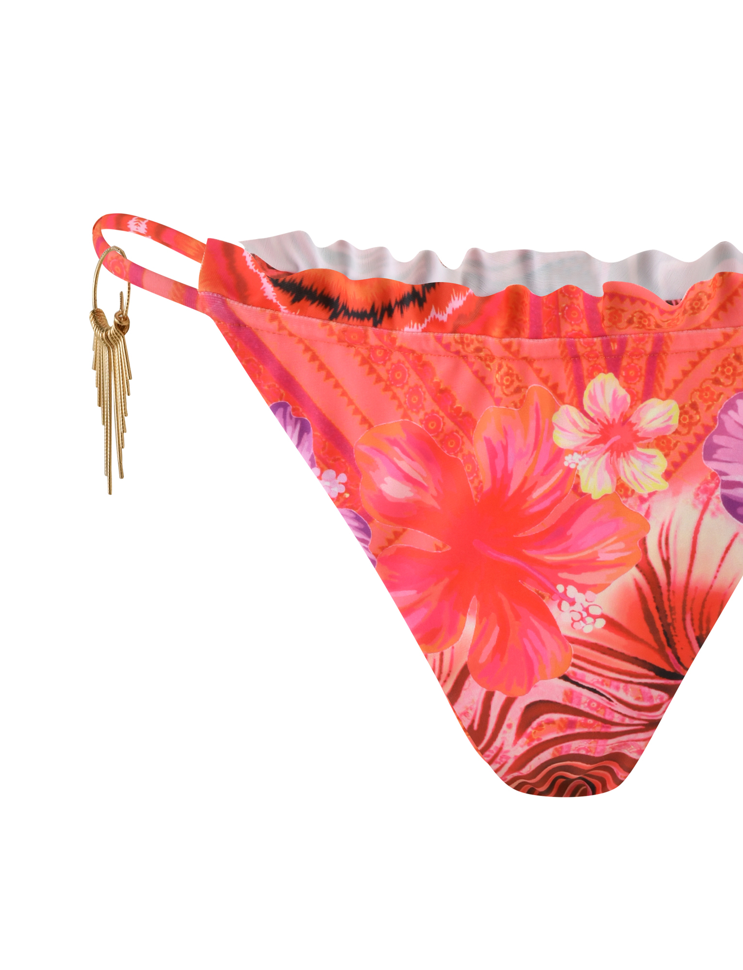 CIANA BIKINI 2PC BOTTOM - PINK : FLORAL : PINK TROPICAL