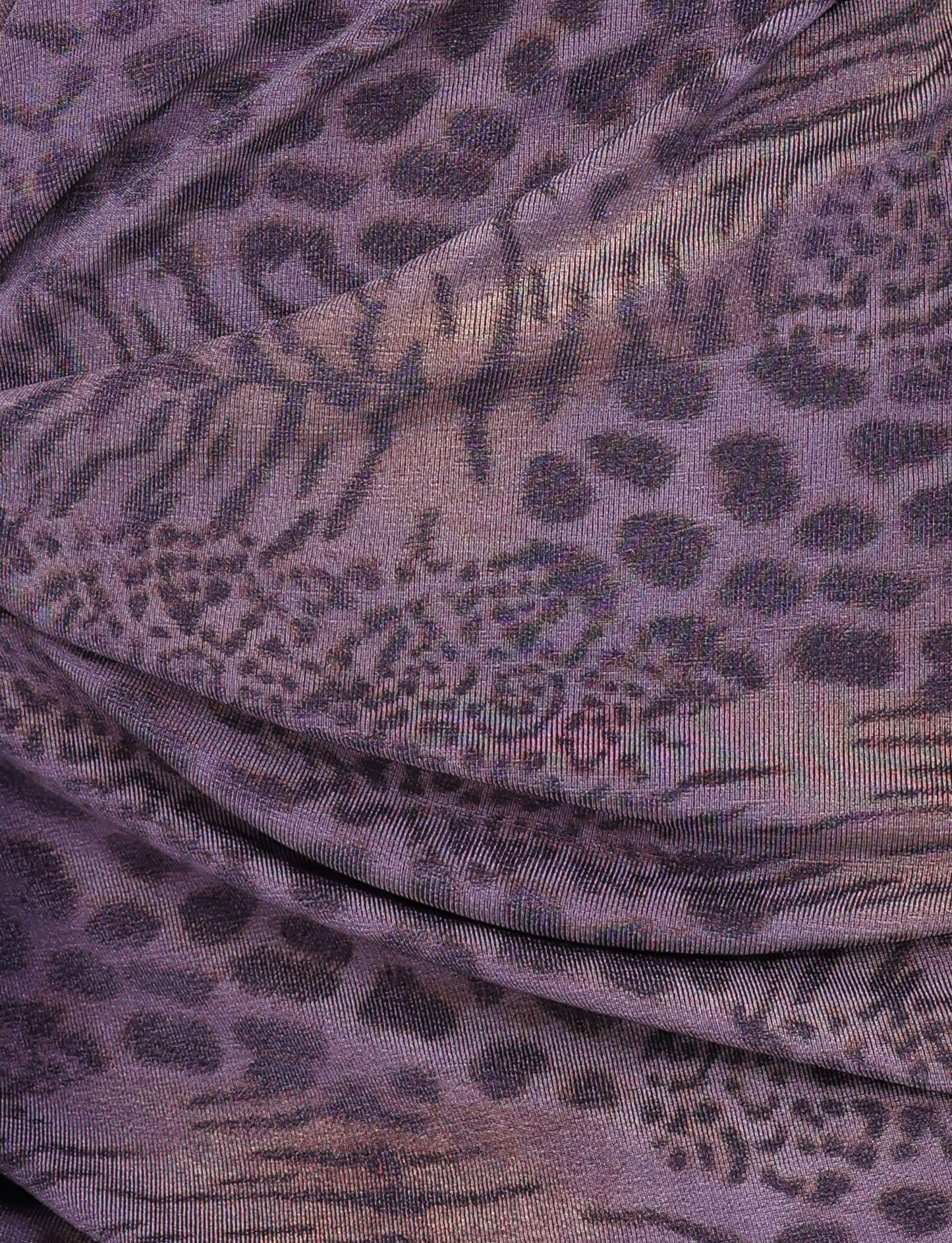 INDIGO MINI DRESS - PURPLE TIGER