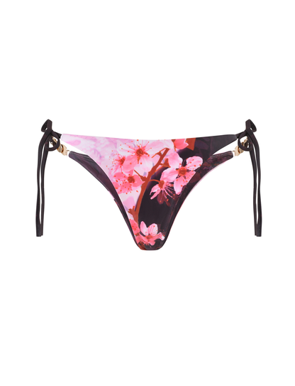 JOVANNA BIKINI BOTTOM - MULTI : ANIMAL : ANIMAL FLORAL BORDER