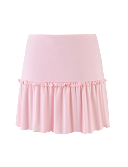 KATYA MINI SKIRT - PALE PINK