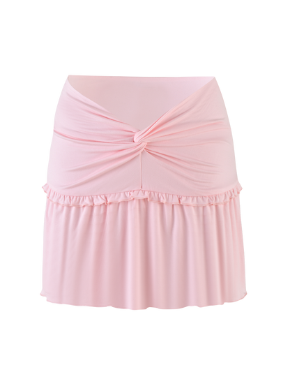 KATYA MINI SKIRT - PALE PINK