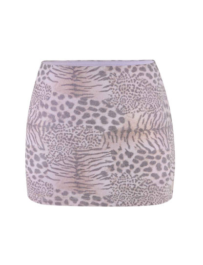 EVANGELINE SKIRT - PINK : TIGER : PALE PINK TIGER