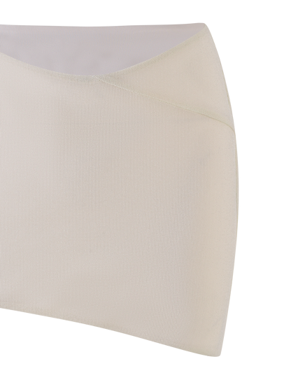 COBI SKIRT - WHITE : CREAM