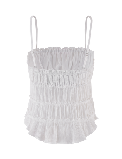 ASHLYNN TOP - WHITE