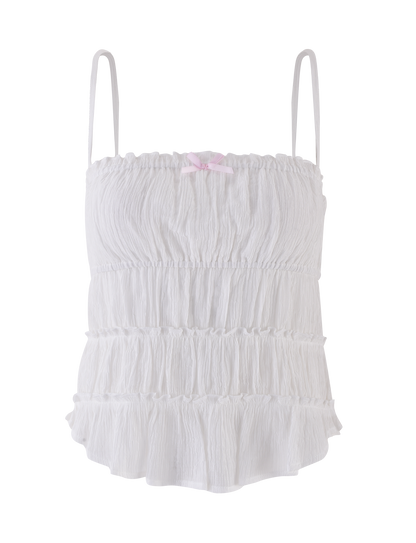 ASHLYNN TOP - WHITE