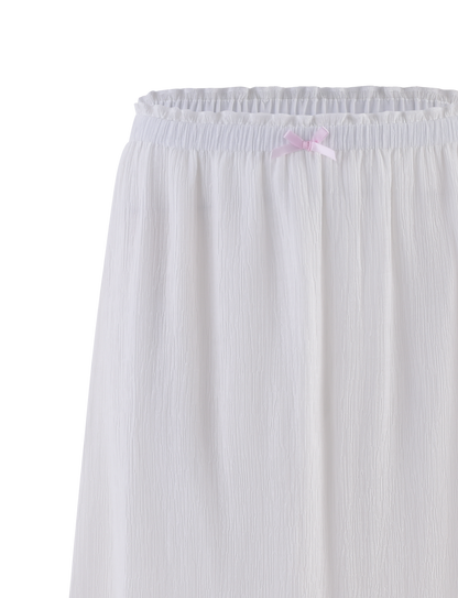 ASHLYNN MAXI SKIRT - WHITE