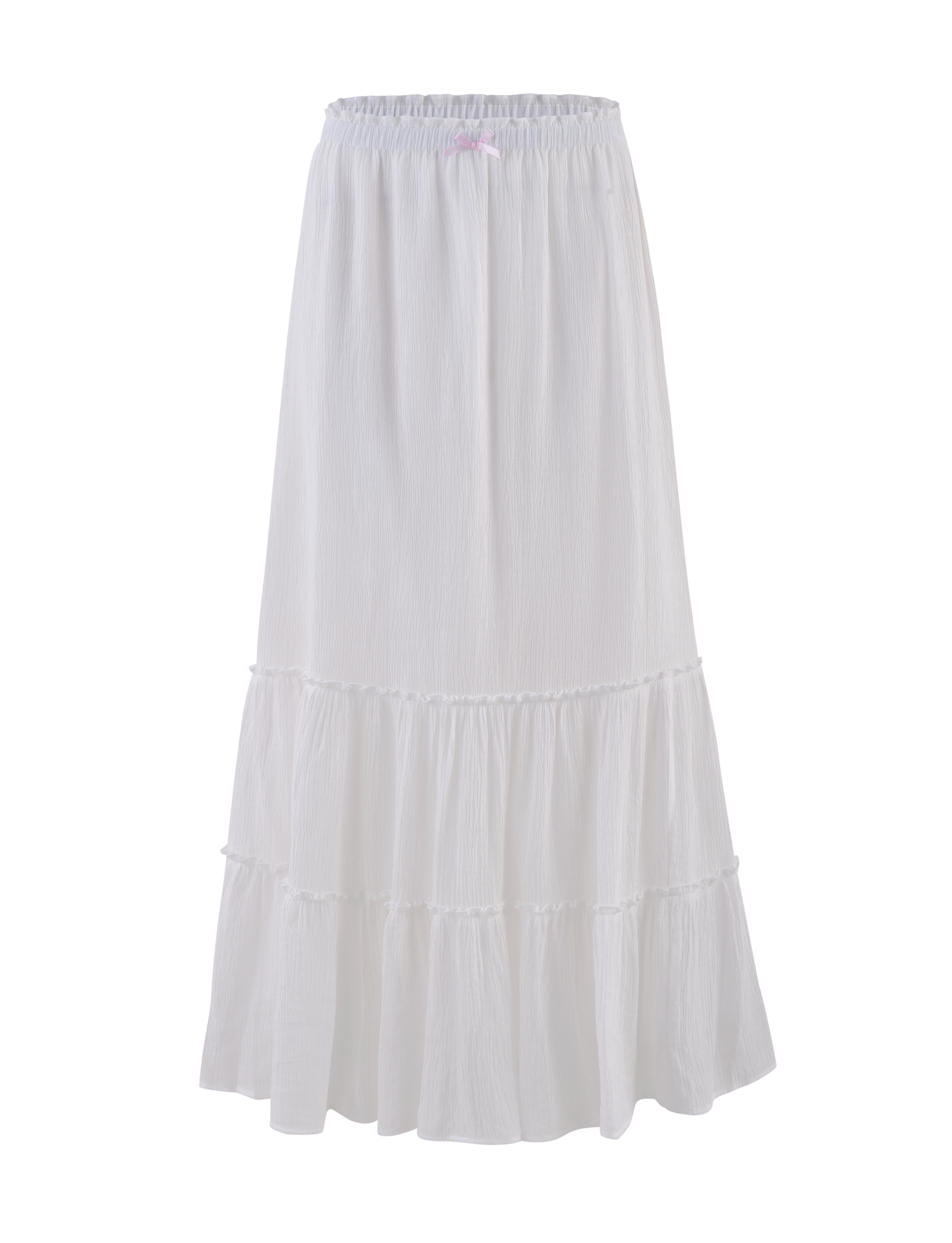 ASHLYNN MAXI SKIRT - WHITE