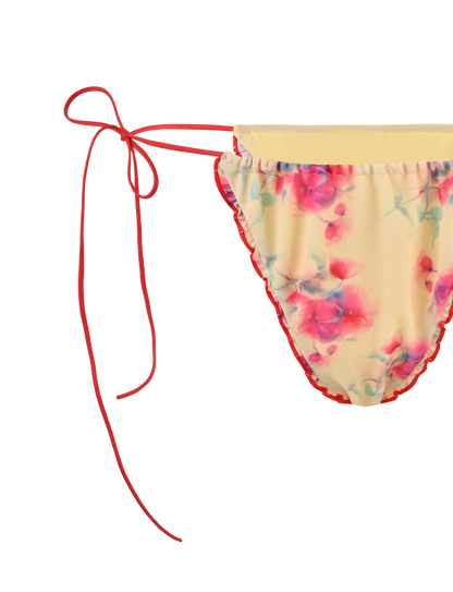 AMALIE 2PC BIKINI BOTTOM - SUMMER BLOSSOM