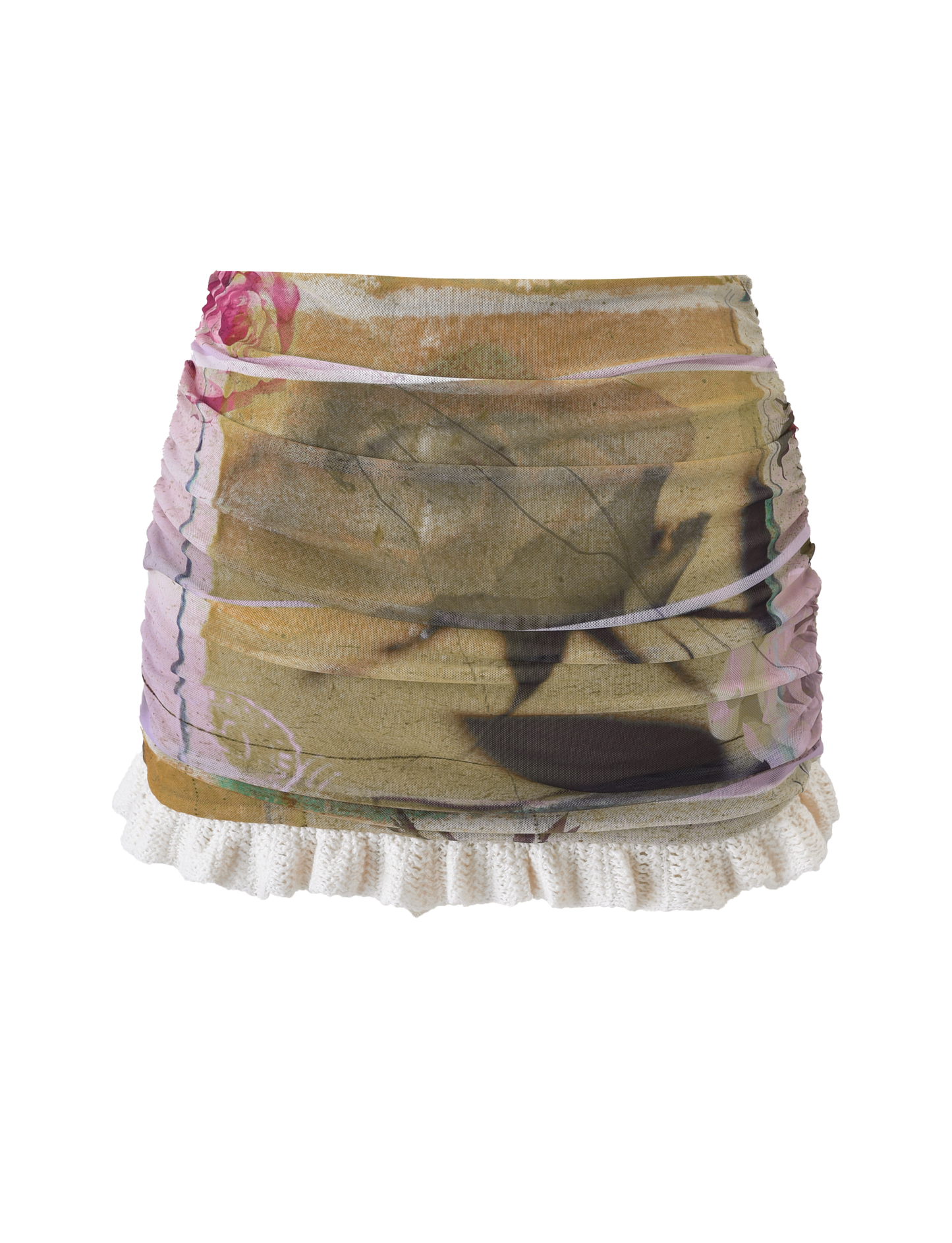 TILLEY MINI SKIRT - ROSE POSTCARD