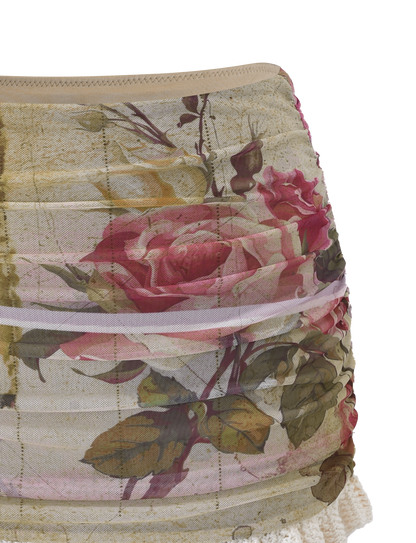 TILLEY MINI SKIRT - ROSE POSTCARD