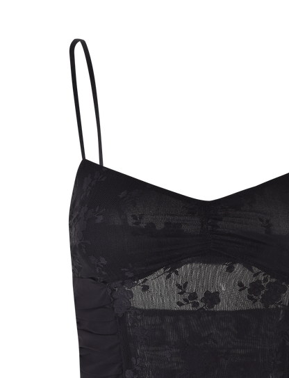 KALLIE TOP - BLACK