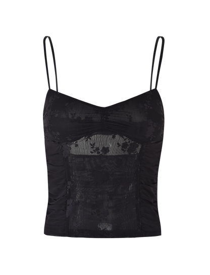 KALLIE TOP - BLACK