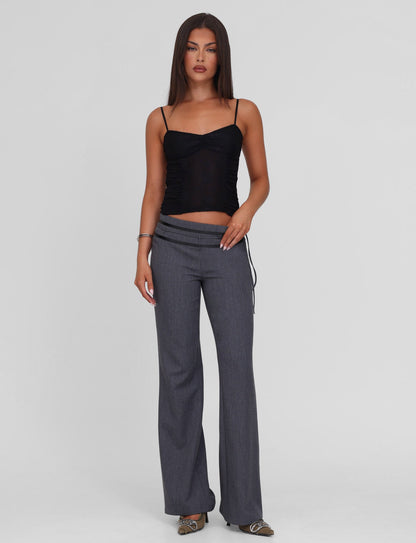 KALLIE TOP - BLACK