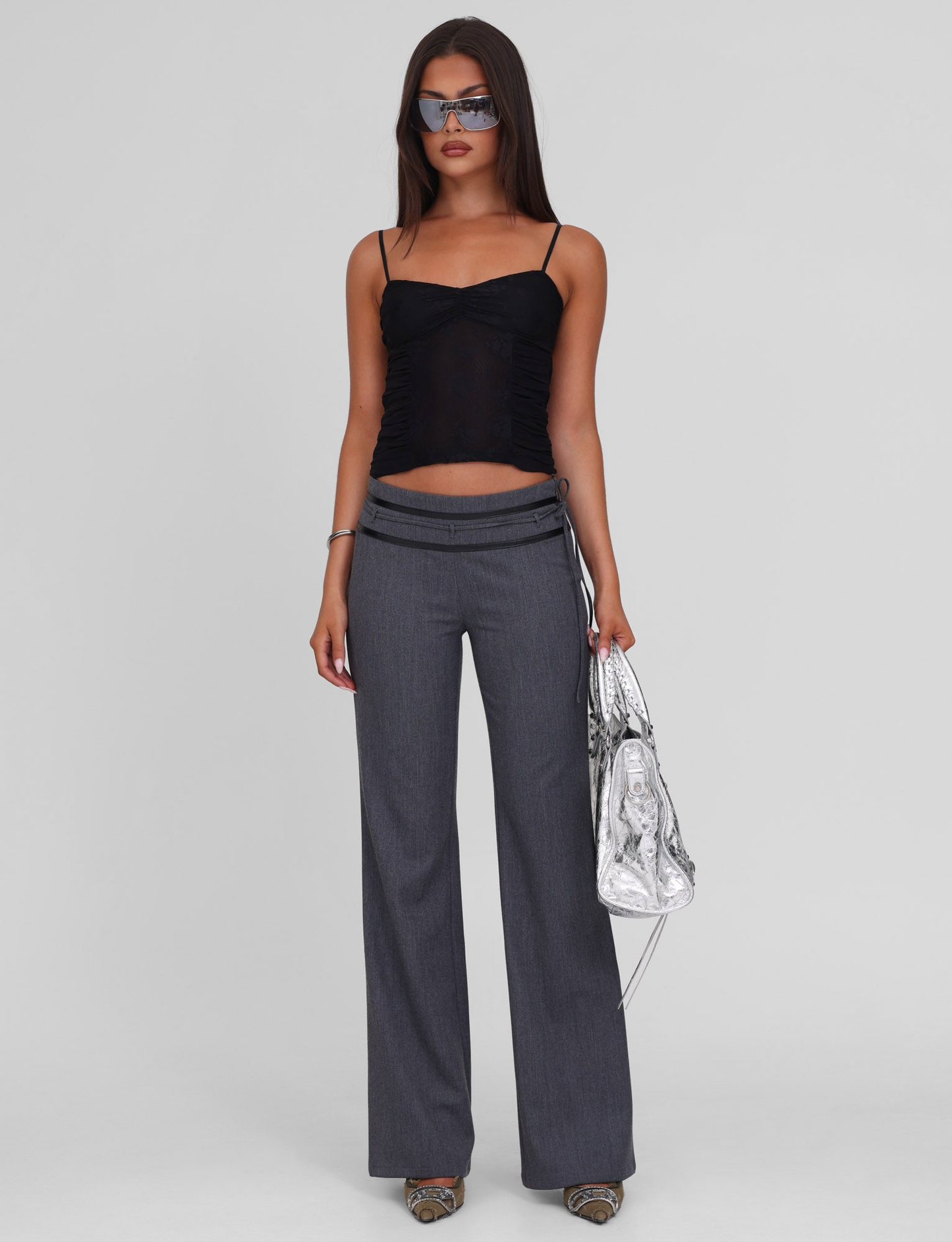 KALLIE TOP - BLACK