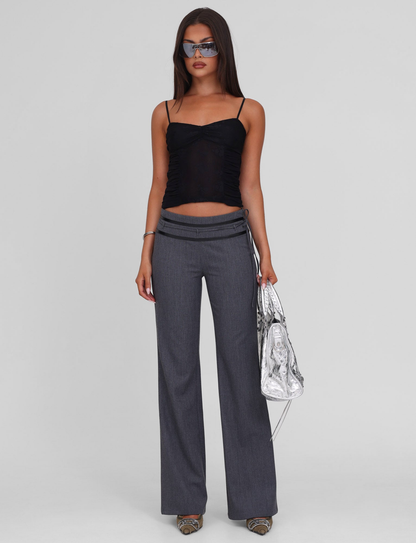 KALLIE TOP - BLACK
