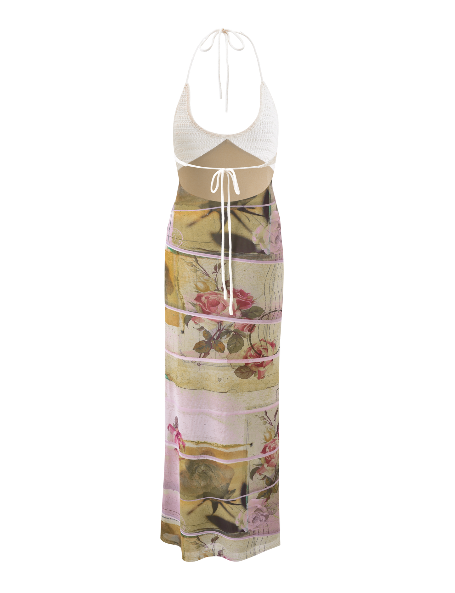 TILLEY MAXI DRESS - ROSE POSTCARD