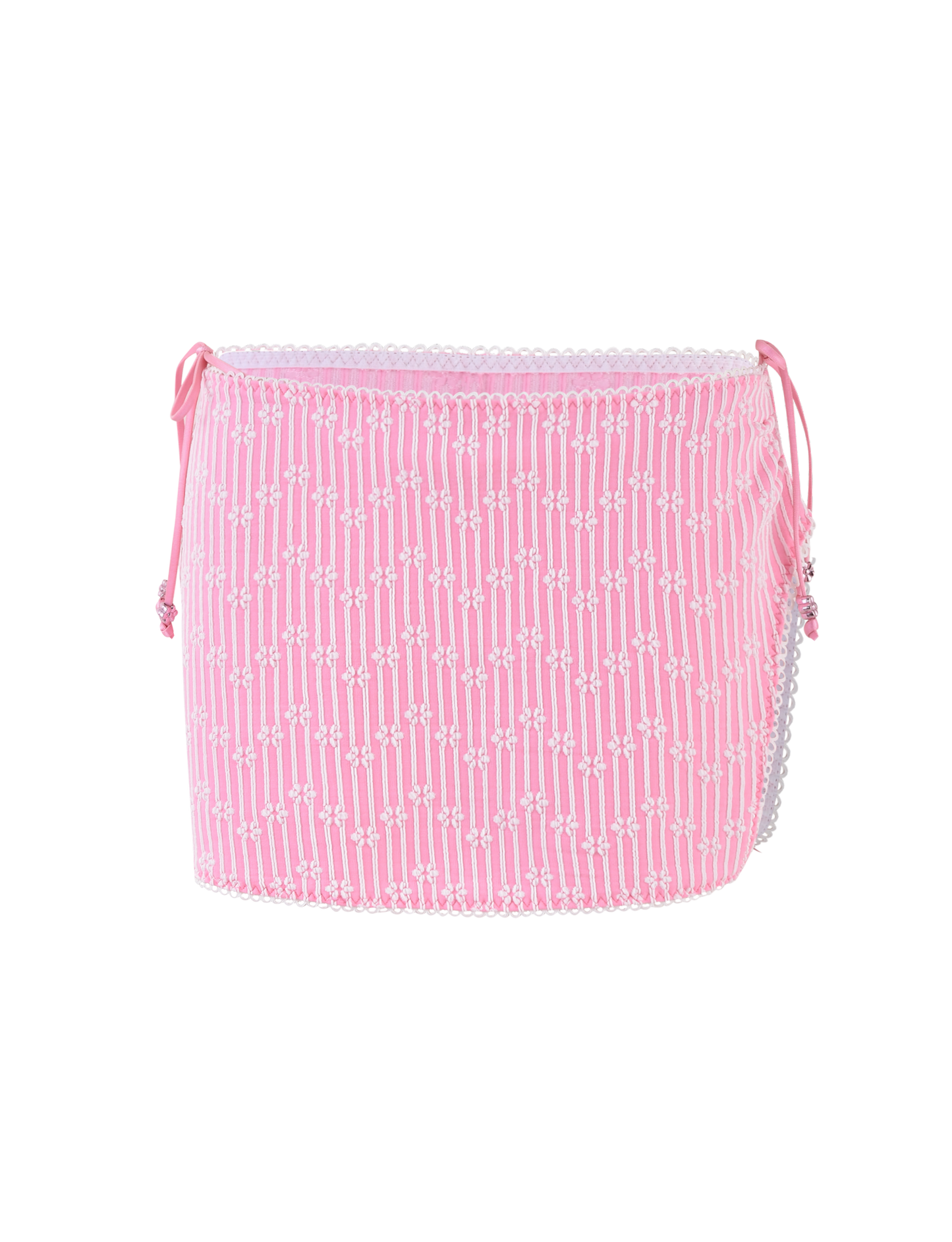 SAHRA BIKINI 2PC BOTTOM - PINK FLOWER STRIPE
