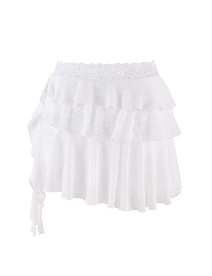 AVALYN SKIRT - WHITE