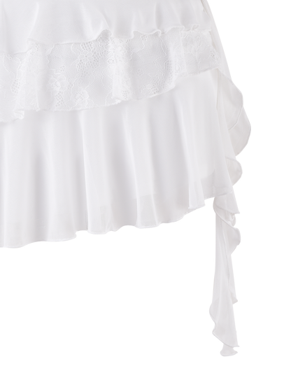 AVALYN SKIRT - WHITE