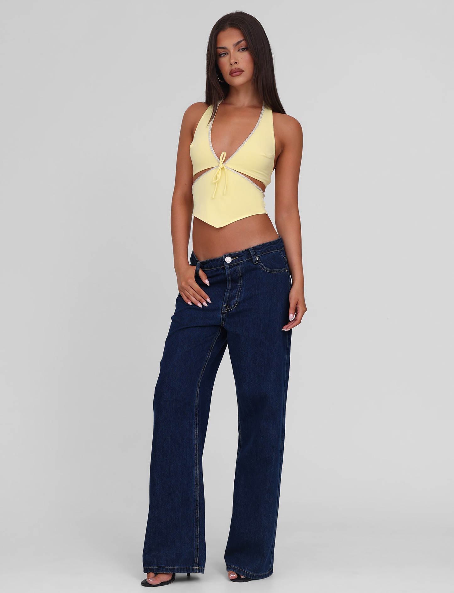 LIZZIE TOP - LEMON