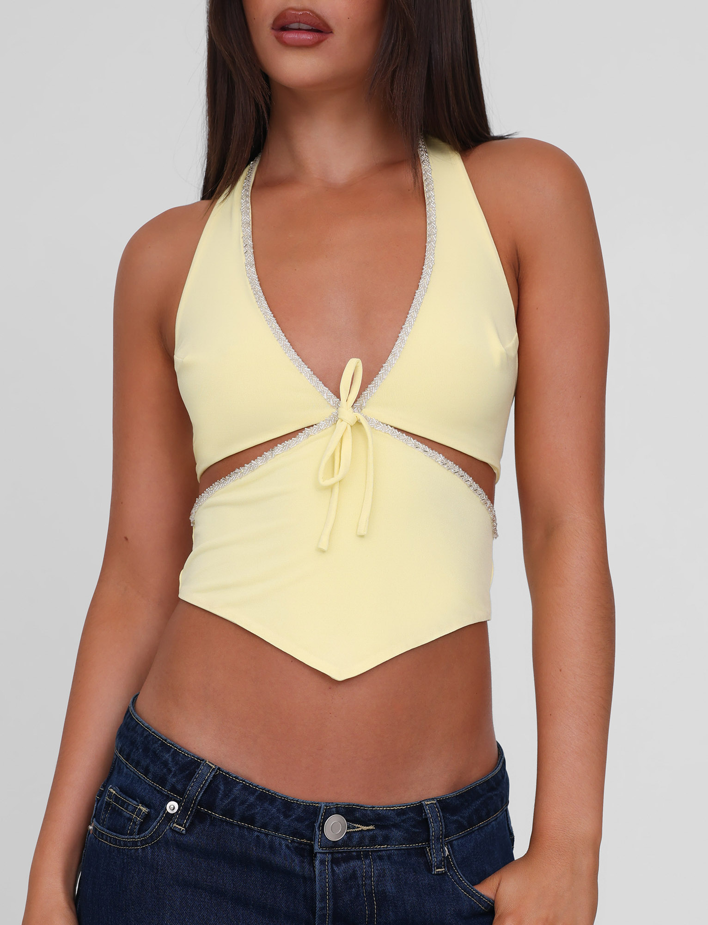 LIZZIE TOP - LEMON