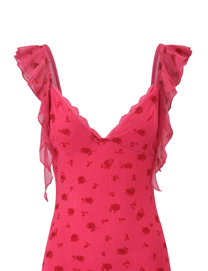AMARIS MINI DRESS - DITSY FLORAL