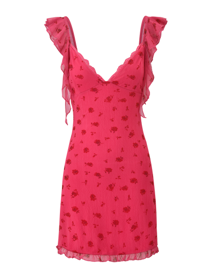 AMARIS MINI DRESS - DITSY FLORAL