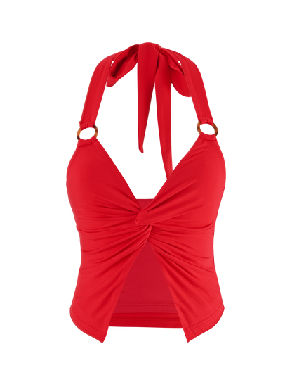 ZENEVA TOP - RED