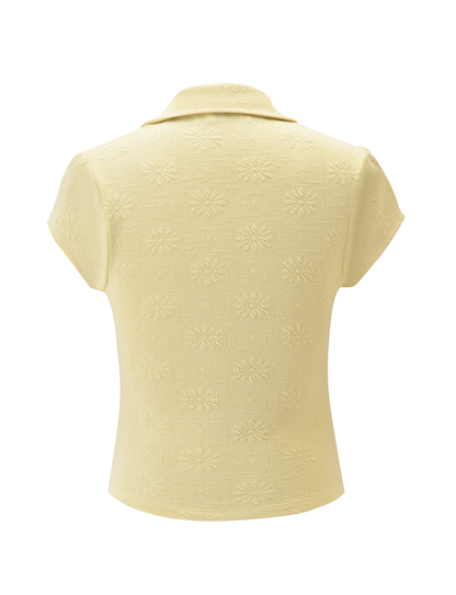 QUINLAN TOP - LEMON