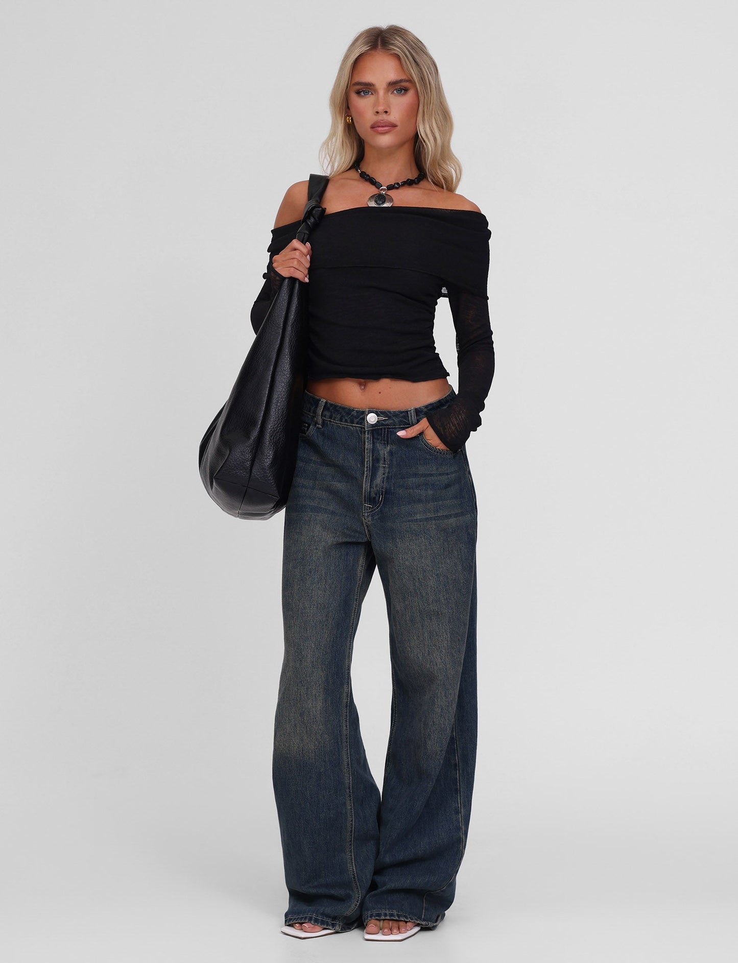 VERA TOP - BLACK