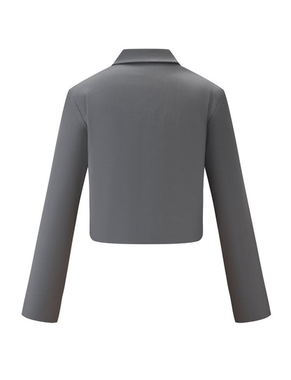 TYSHA JACKET - CHARCOAL