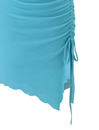 ELWYN MINI DRESS - BLUE
