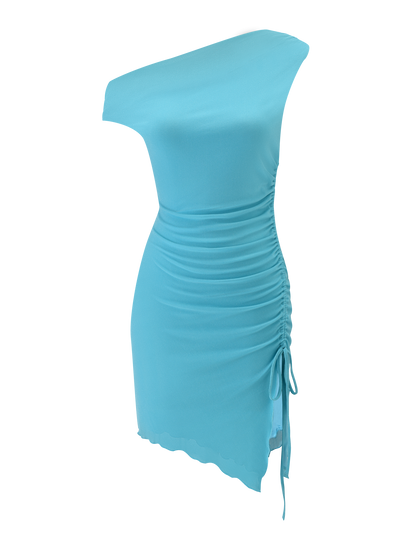ELWYN MINI DRESS - BLUE