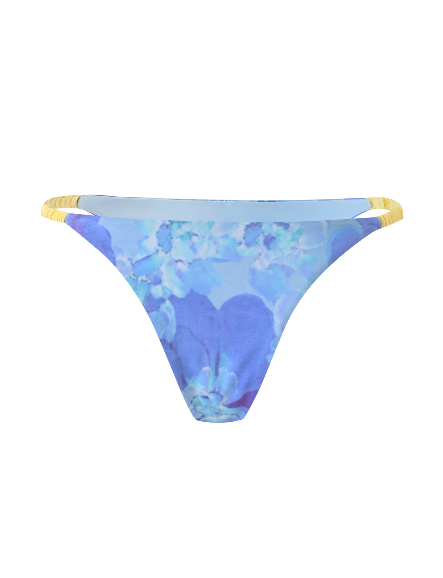 EMBERLAIN BIKINI BOTTOM - BLUE MACRO FLORAL