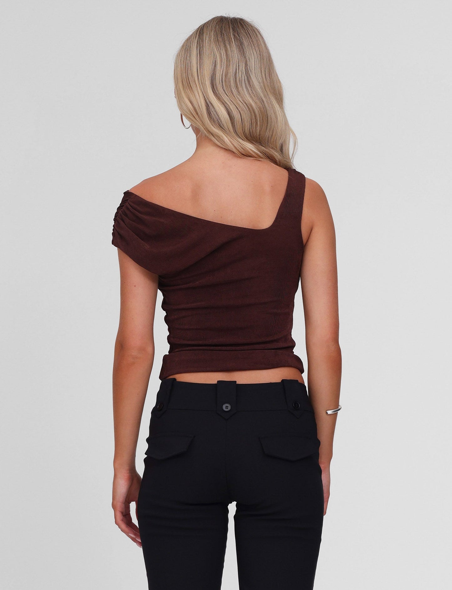 CASSIAN TOP - CHOCOLATE