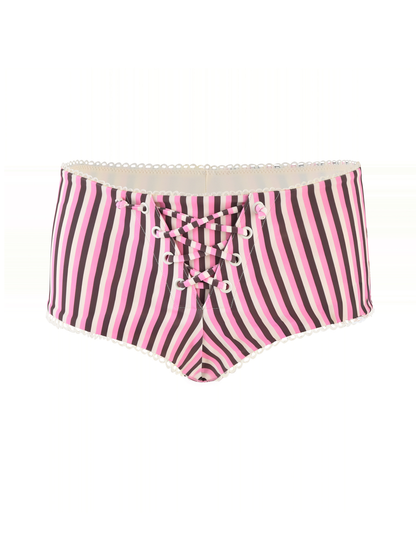 DAZZLE BIKINI BOTTOM - STRIPE