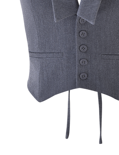 FEDRA VEST - GREY