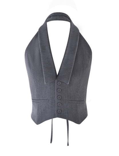 FEDRA VEST - GREY