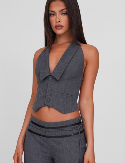 FEDRA VEST - GREY