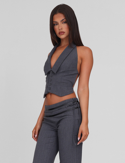 FEDRA VEST - GREY
