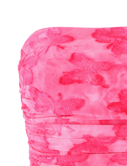 PATRIZIA TOP - PINK BUTTERFLY