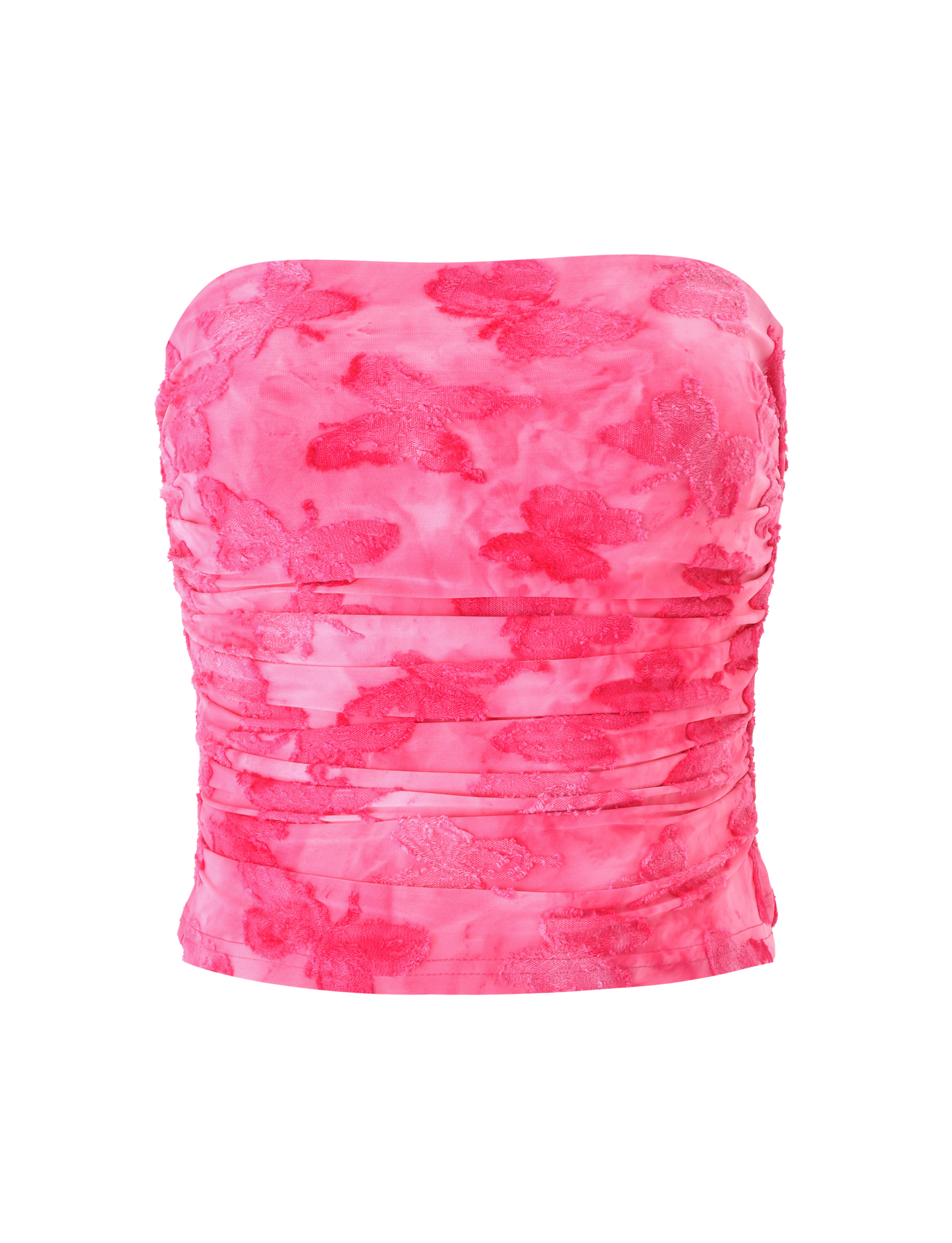 PATRIZIA TOP - PINK BUTTERFLY