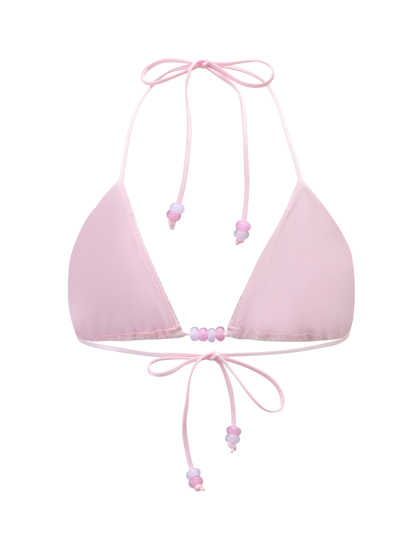 BRIGITTE BIKINI TOP - IVORY LACE