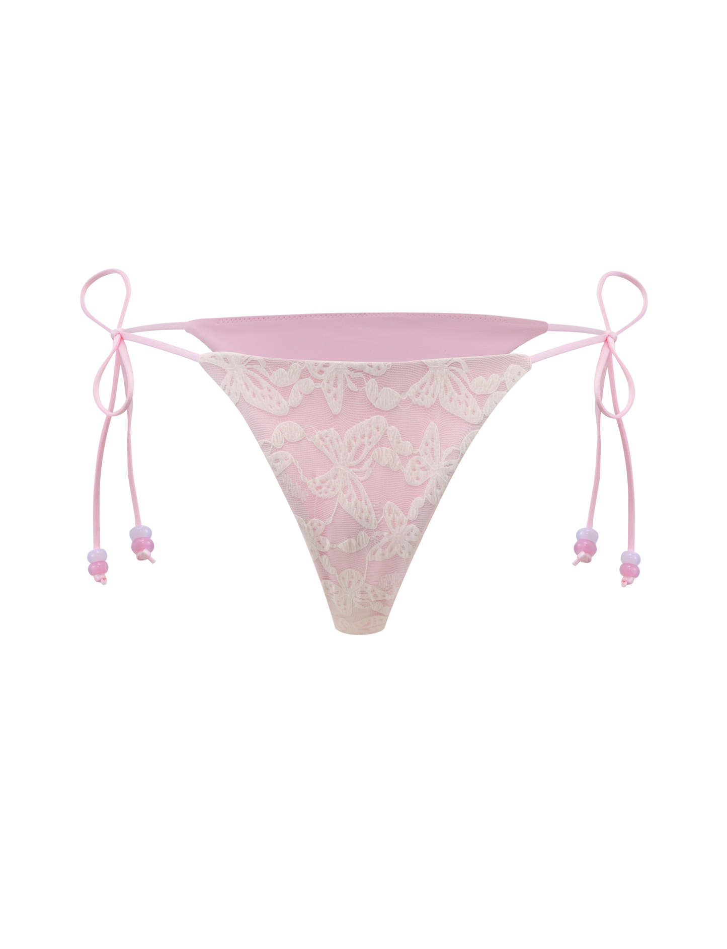 BRIGITTE BIKINI BOTTOM - IVORY LACE